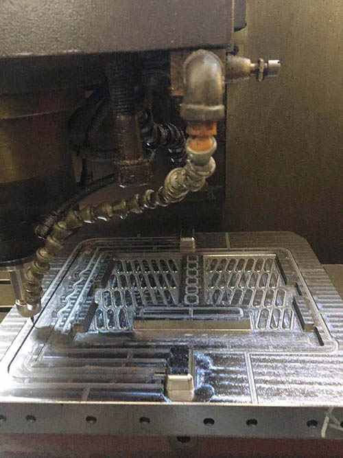 2019 plastic folding basket mold hot manufacturing