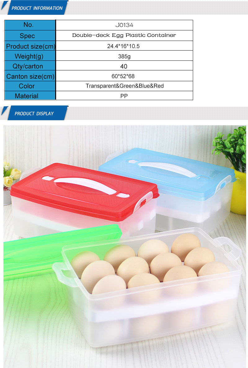 Portable Dozen Frozen Dumplings Food Egg Container Storage Box