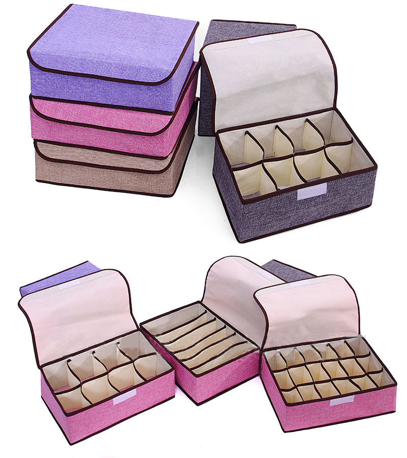 Underwear Socks Tie Tidy Finishing Foldable Fabric Storage Box
