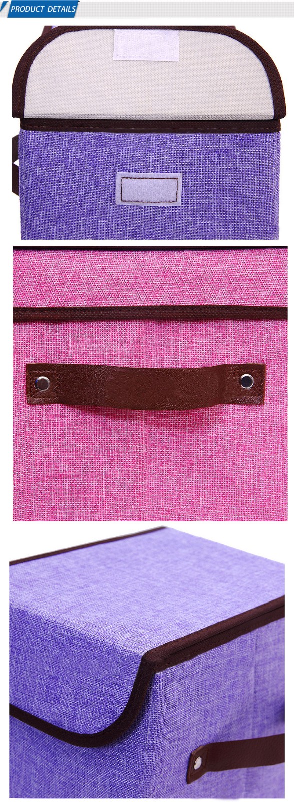 Underwear Socks Tie Tidy Finishing Foldable Fabric Storage Box