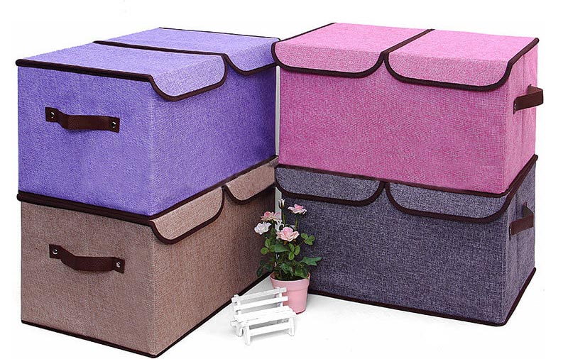 Socks Bra Underwear Sundries Foldable Box Nonwoven Storage Drawer