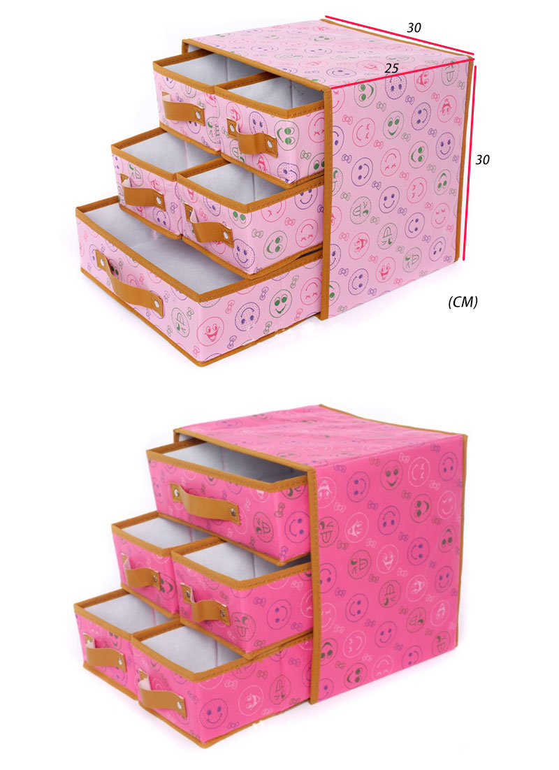 Custom Portable Bedroom Closet Organizer Fabric Storage Drawers
