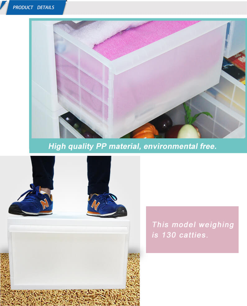 Waterproof Garden Folding Car Tool Box With Lid Storage Cabinet