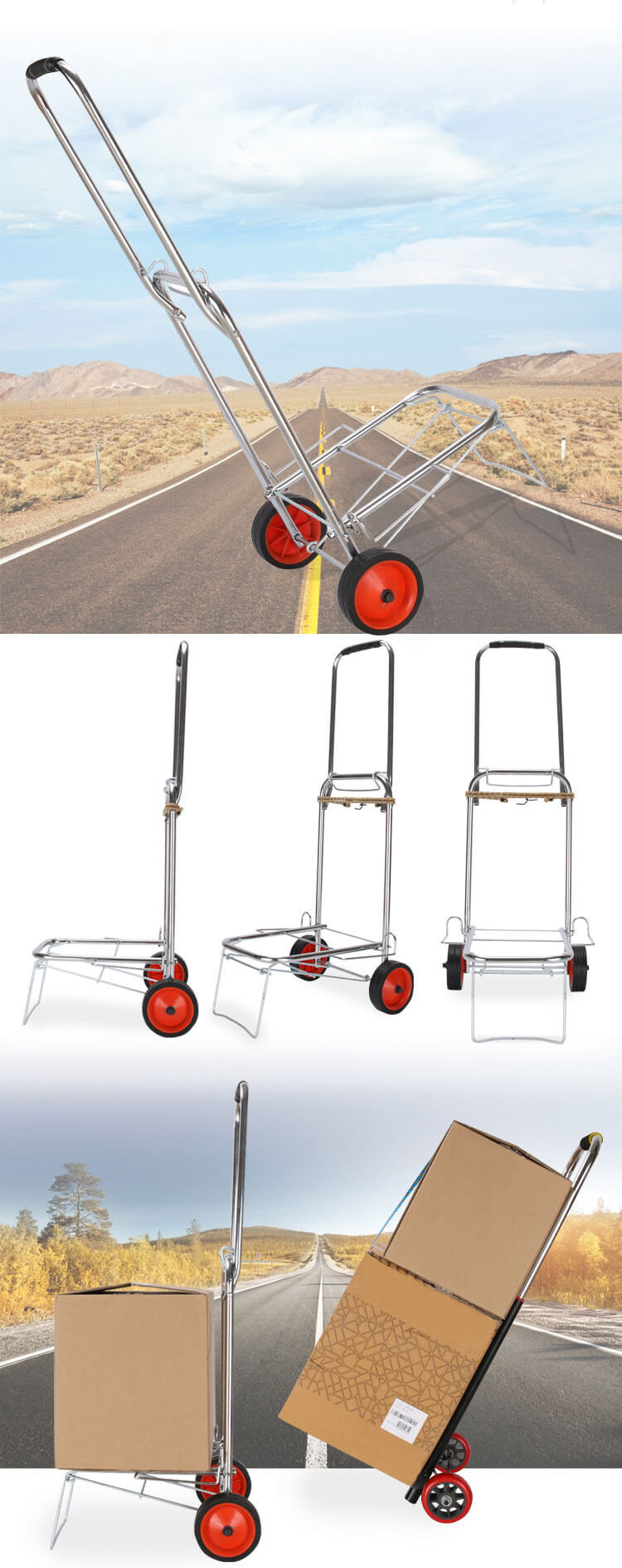 Hotel Carter Suitcase Travel Bag Trolley Luggage Cart