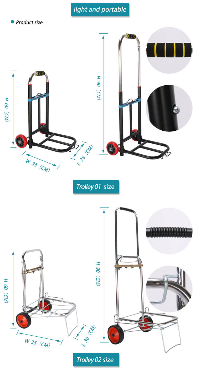 Hotel Carter Suitcase Travel Bag Trolley Luggage Cart