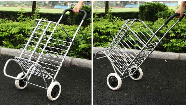 Direct Selling Outdoor Aluminum Folding Market Hand Push Cart
