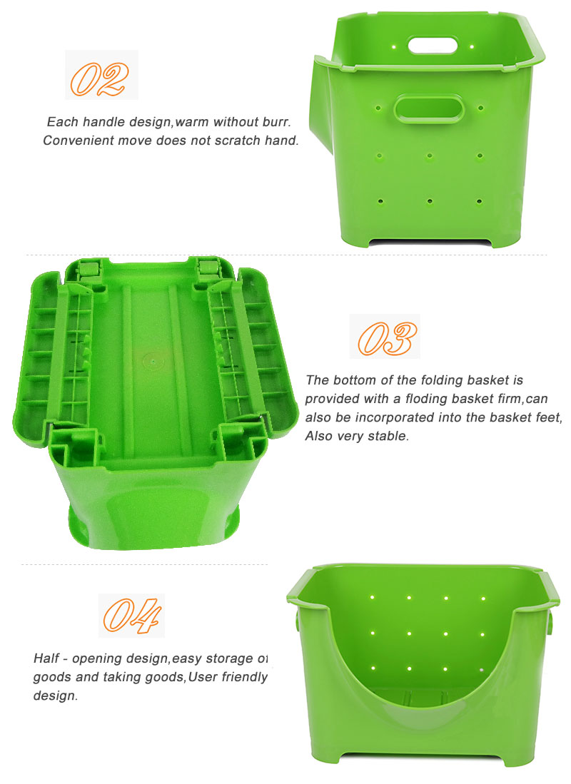 Fruit Vegetables Books Toys Clothing Multi-Function Plastic Storage Basket
