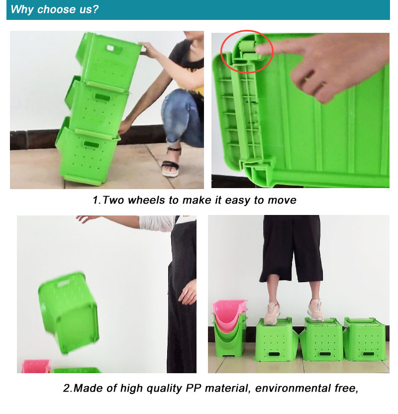 Fruit Vegetables Books Toys Clothing Multi-Function Plastic Storage Basket