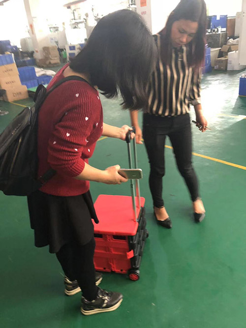 Korean major customer 2000 shopping carts is fully qualified