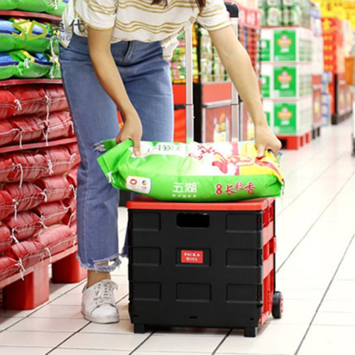 What is the current popular "folding shopping trolley cart"？