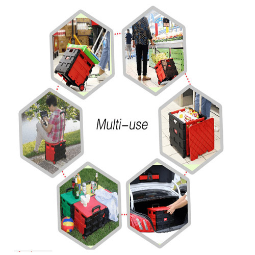 What is the current popular "folding shopping trolley cart"？