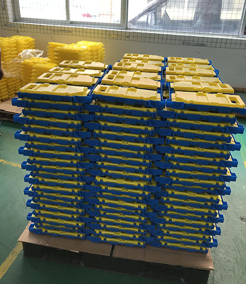 Take a look at the corner of the shopping cart production workshop