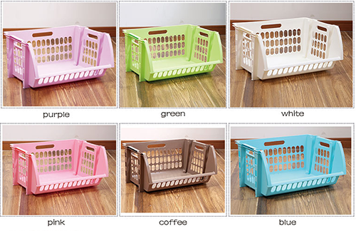 Plastic Market Climbing Stair Collapsible Wheel Shopping Cart