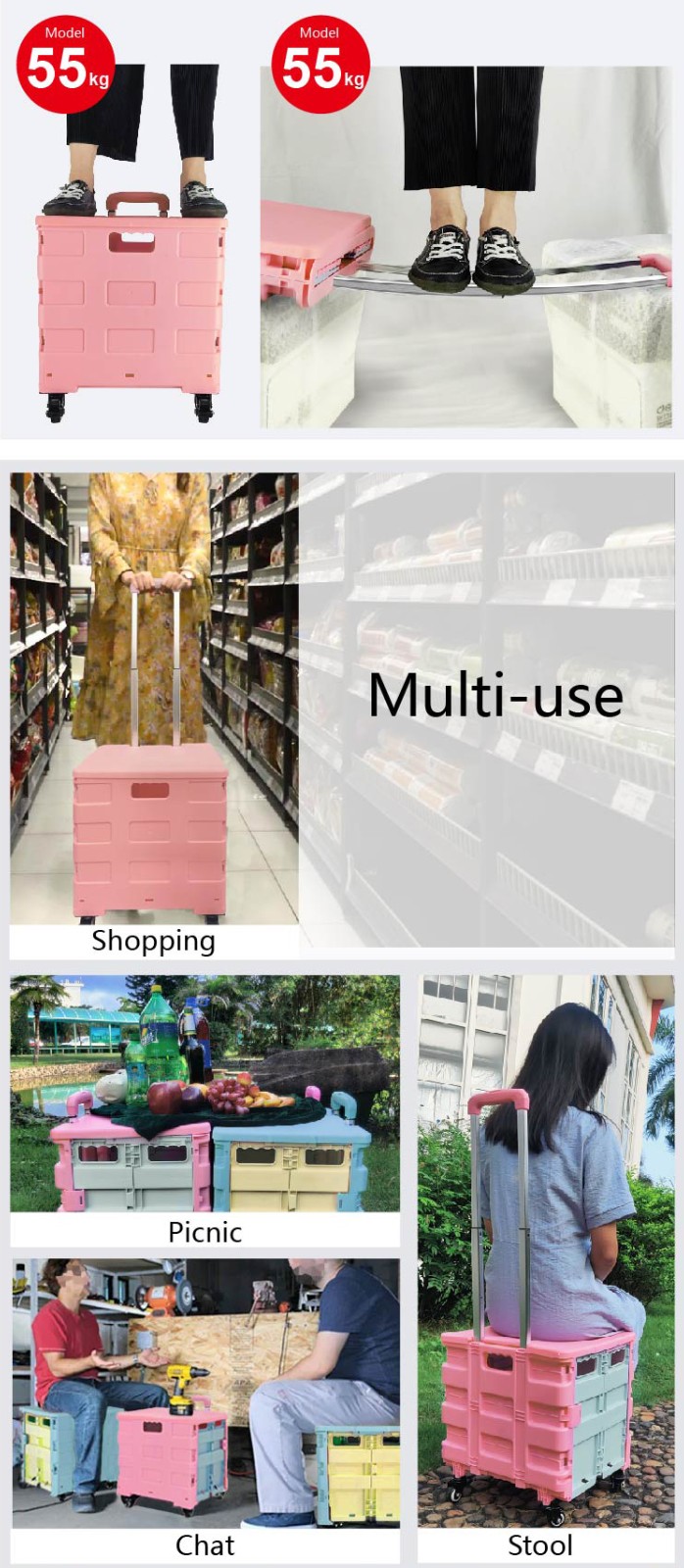 utility shopping cart