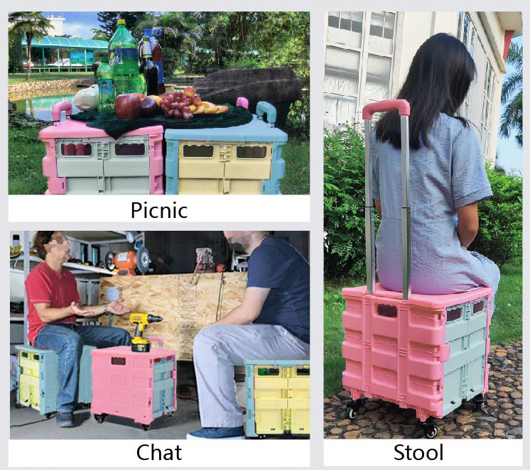 grocery trolly cart