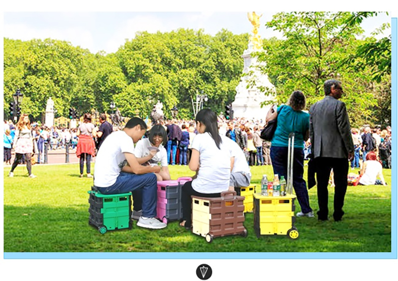 Multi-function shopping cart is a good helper for traveling