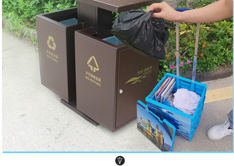 Multi-function shopping cart is a good helper for traveling