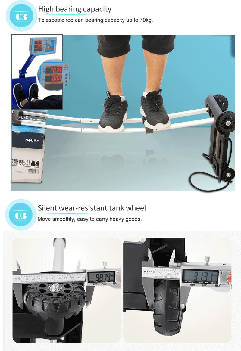 plastic hand cart