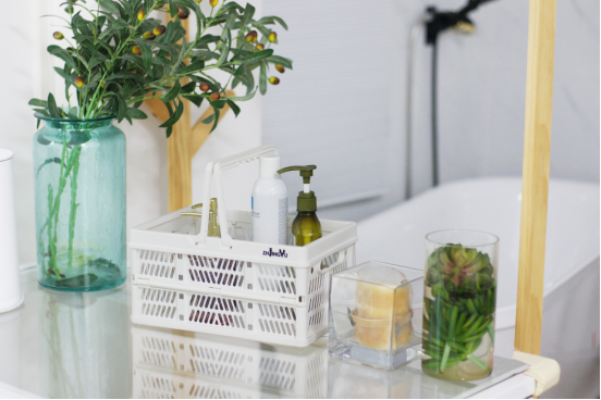 bathroom storage basket
