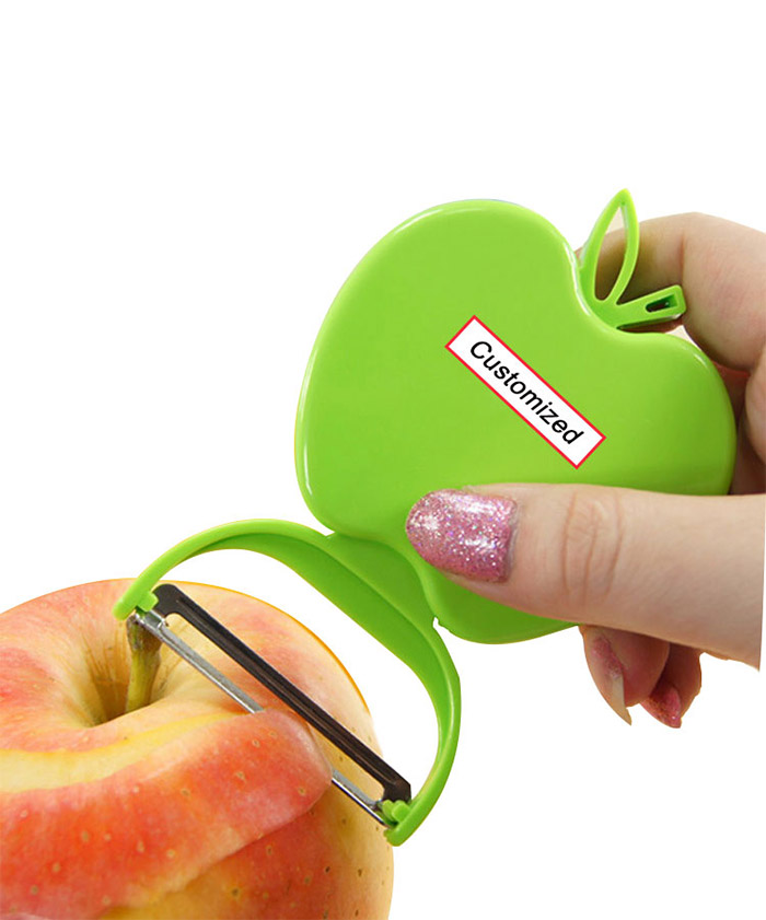 Cut Fruit Vegetable Potato Skin Plastic Stainless Steel Kitchen Knife