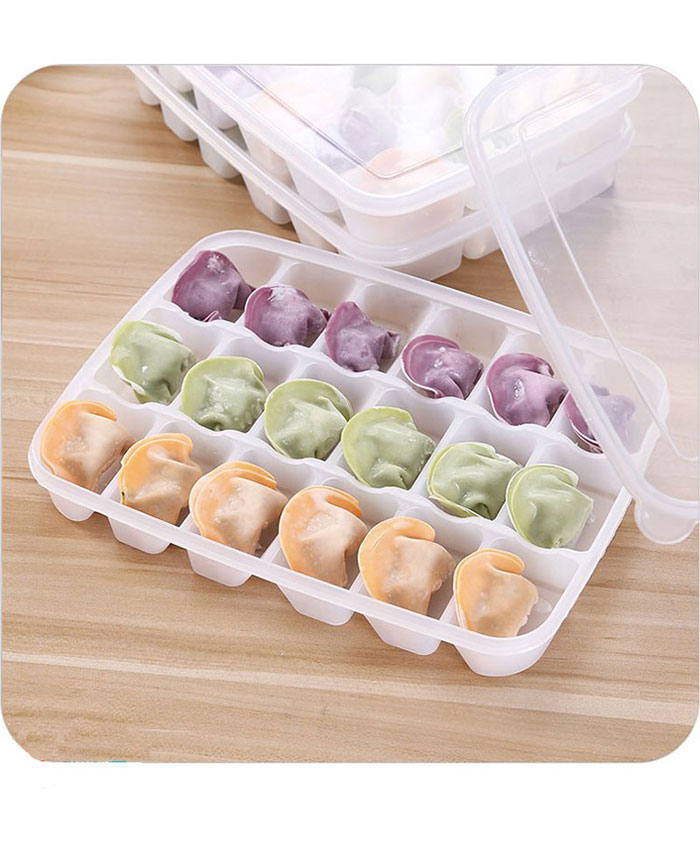 Transparent Food Grade Plastic Refrigerated Dumpling Storage Box