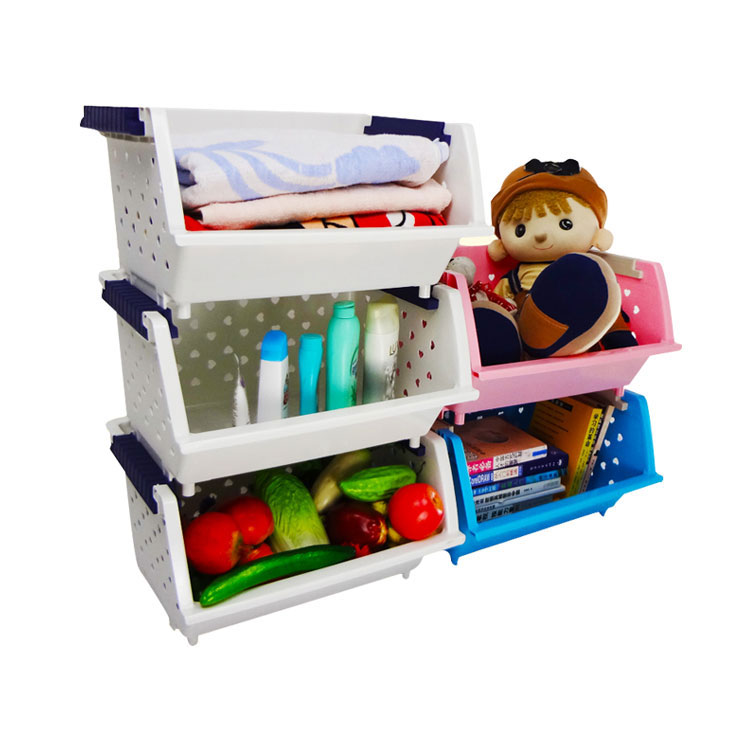 Magnetic Large Fruit And Vegetable Kitchen Plastic Storage Basket