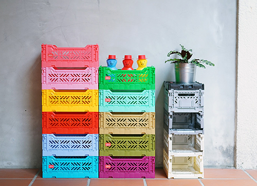 Storage magician folding storage basket 2