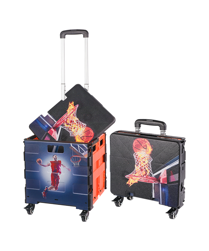 Four Wheel Shopping Trolley Customized Manufacturer