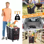 Grocery shopping carts are praised by customers