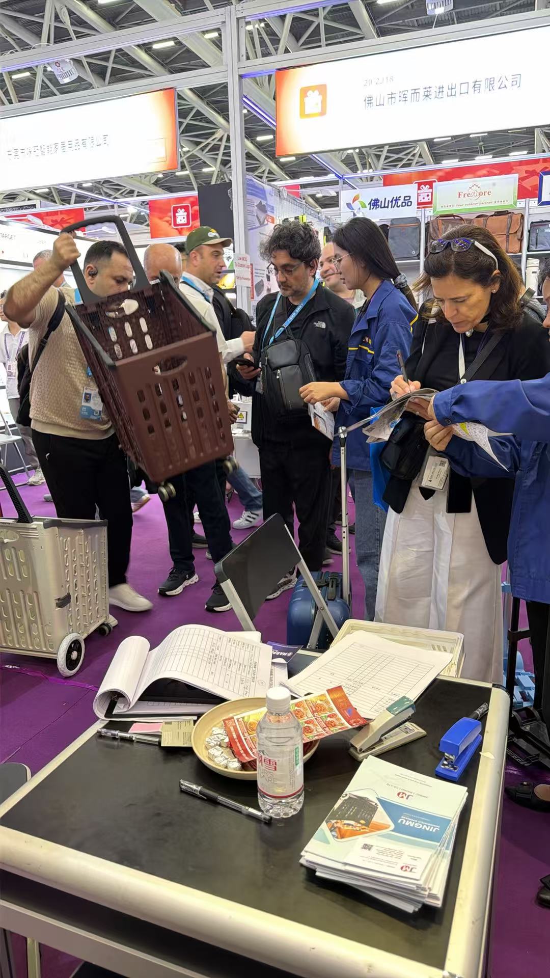 139th Canton Fair Concludes: Zhuhai Jema Technology Secures Strong Orders for Folding Carts & Baskets